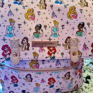 Petunia Pickle Bottom Disney Princess meta diaper backpack